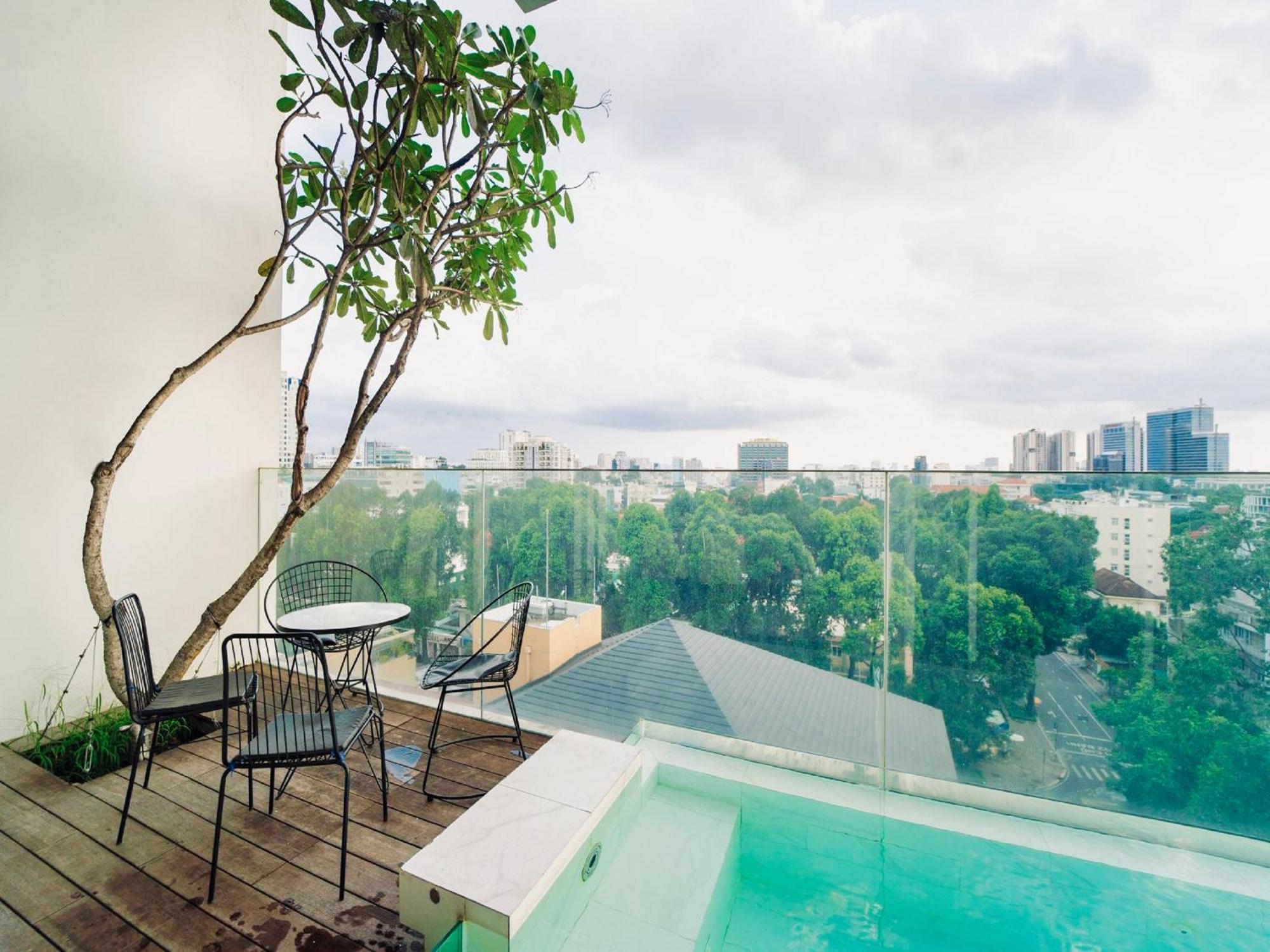 Serenity Saigon Sky Villas - Free One Way Airport Shuttle Ciudad Ho Chi Minh  Exterior foto
