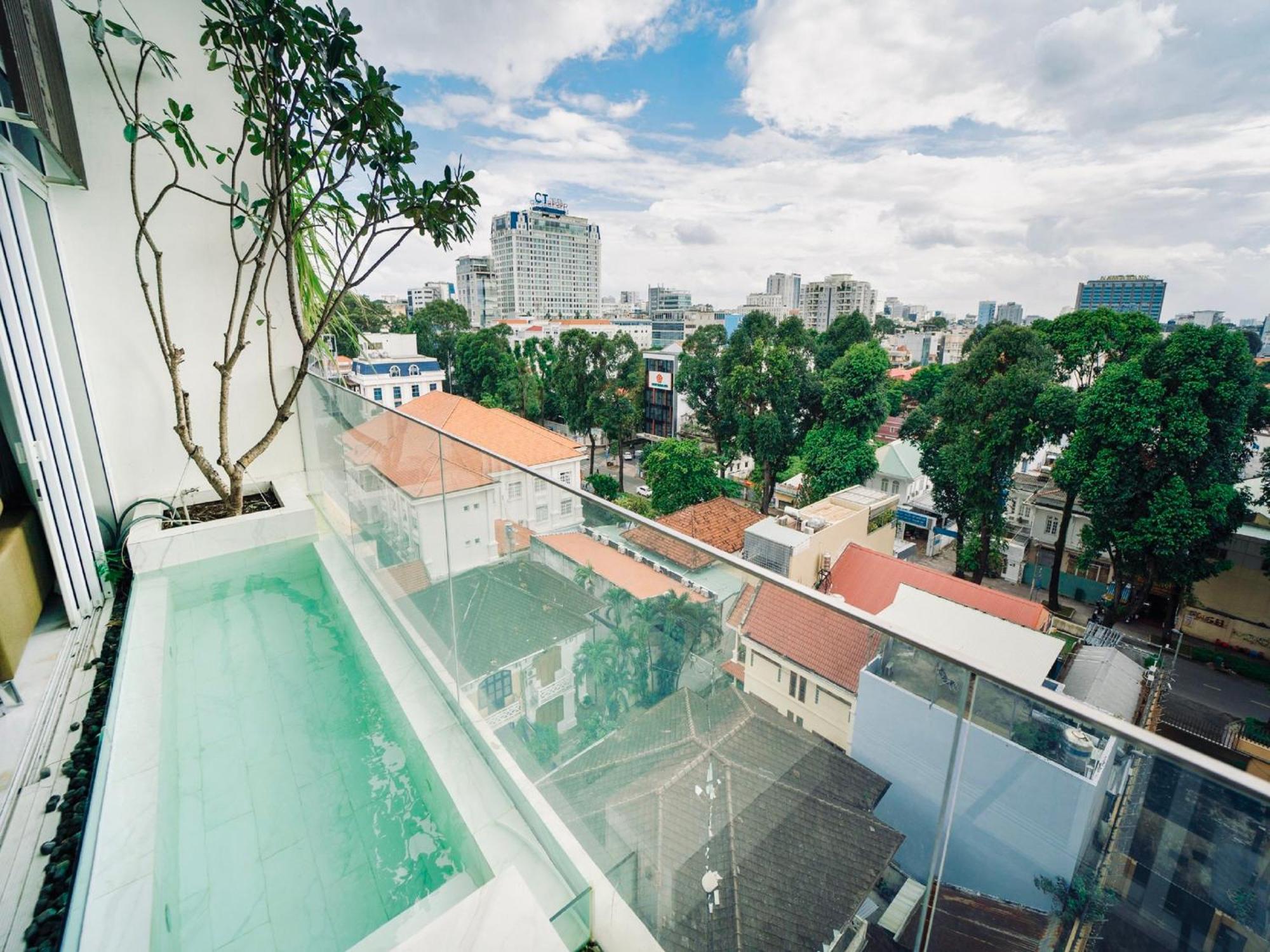 Serenity Saigon Sky Villas - Free One Way Airport Shuttle Ciudad Ho Chi Minh  Exterior foto
