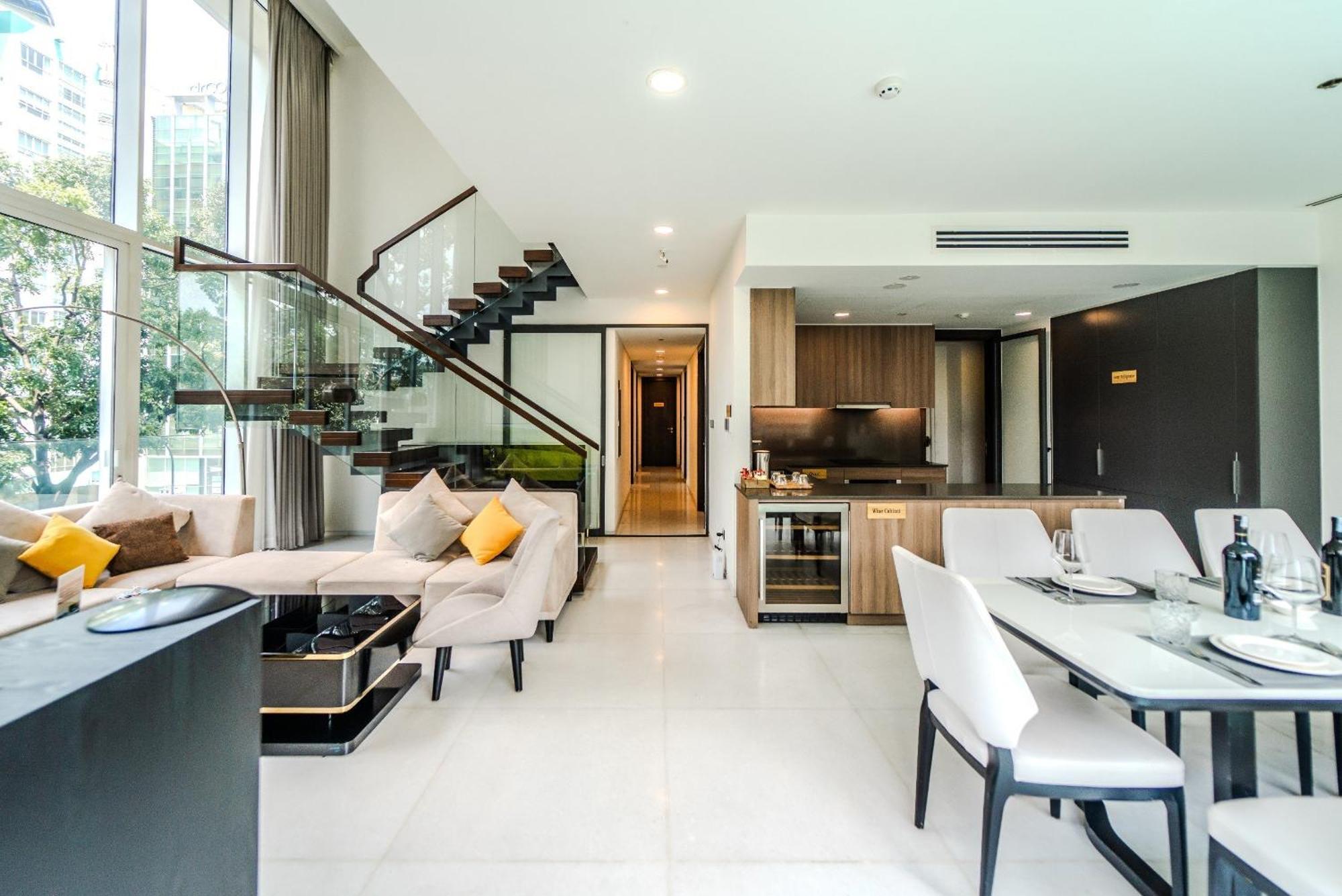 Serenity Saigon Sky Villas - Free One Way Airport Shuttle Ciudad Ho Chi Minh  Exterior foto