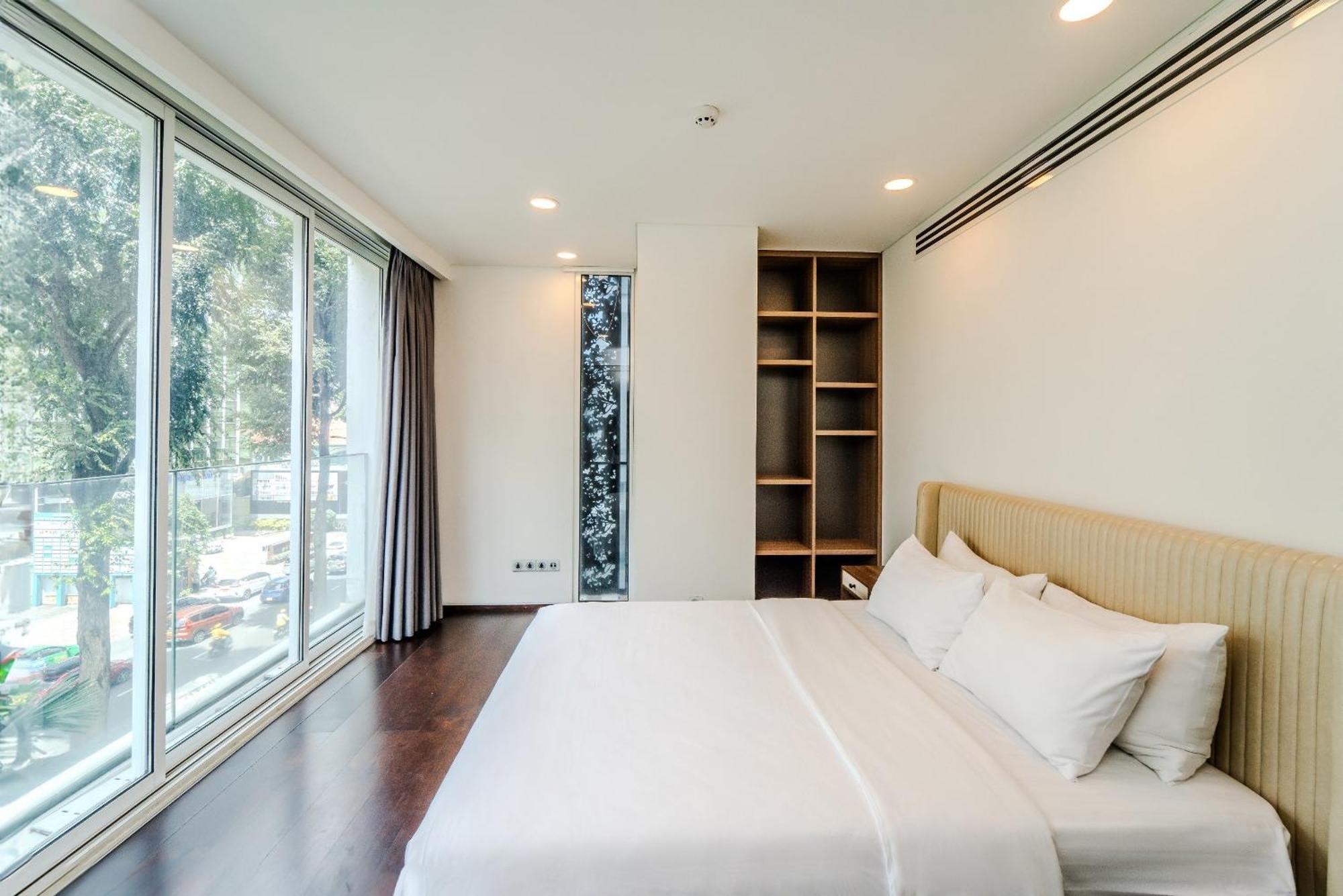 Serenity Saigon Sky Villas - Free One Way Airport Shuttle Ciudad Ho Chi Minh  Exterior foto