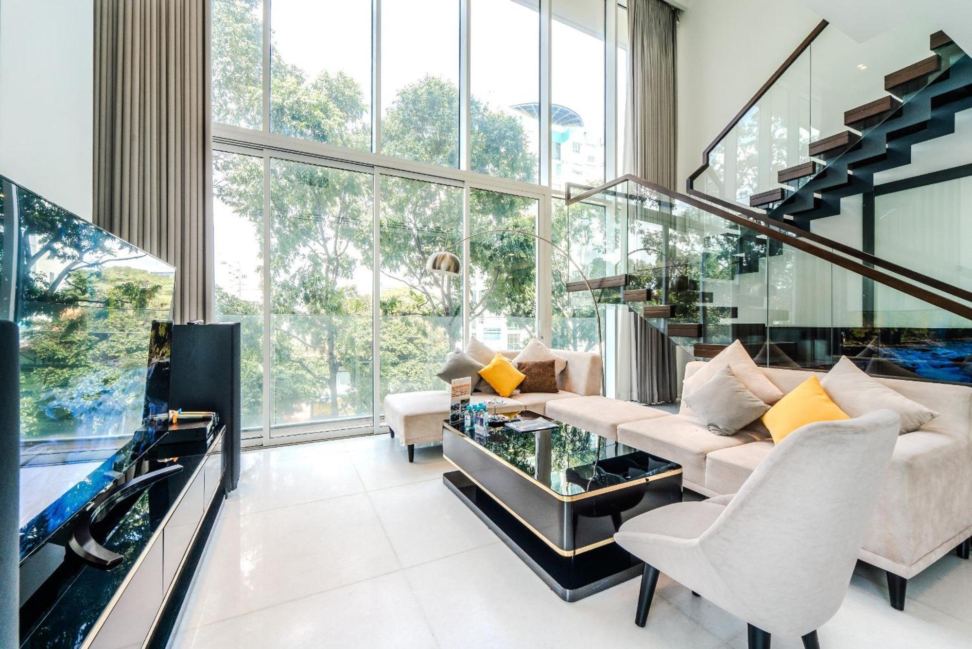 Serenity Saigon Sky Villas - Free One Way Airport Shuttle Ciudad Ho Chi Minh  Exterior foto